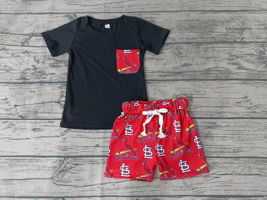 Custom pocket top bird shorts boys team clothes  D 4.22