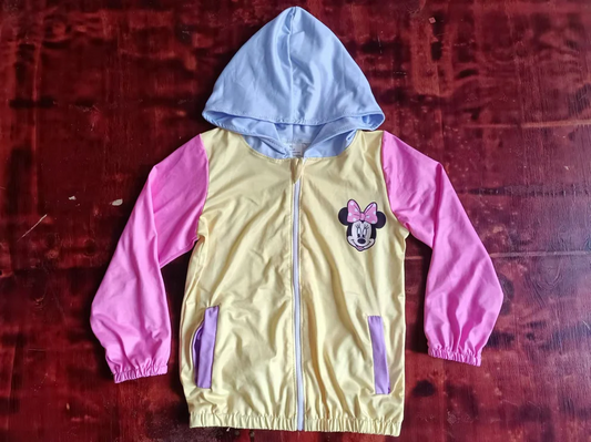 Custom Baby Boys Cartoon Mouse Long Sleve Hoodie Top With Zip D 5.21