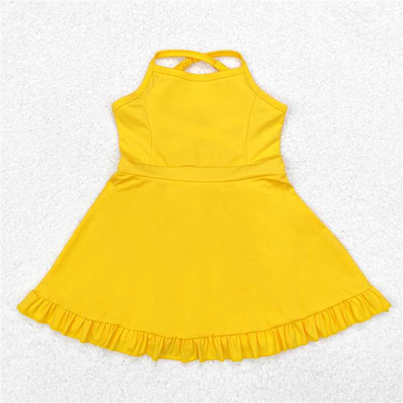 Match  Baby Girls 3 Colors Athletic Active Wear Knee Length Dresses