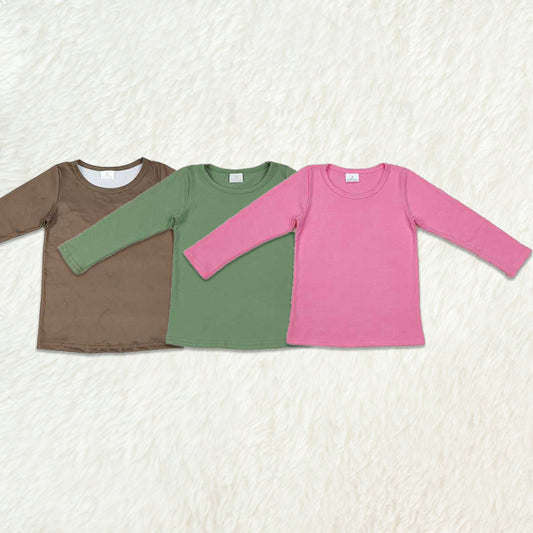 Match Baby Girls Colorful  Long Sleeve Tee Shirts Tops  D 3.10