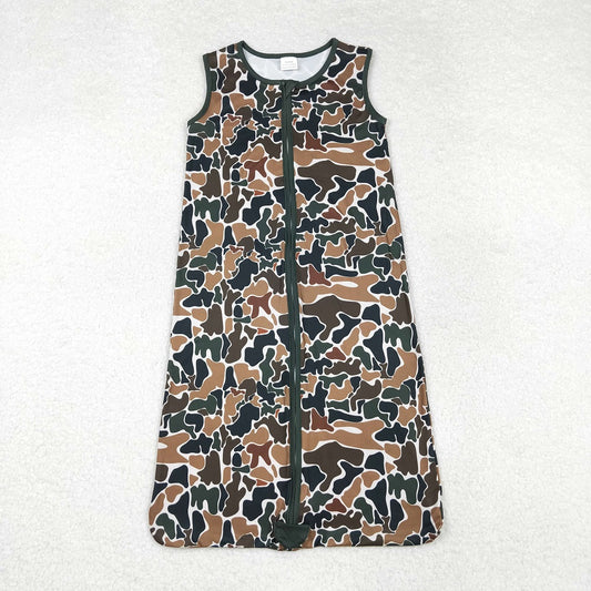BL0141 Camouflage brown green sleeping bag