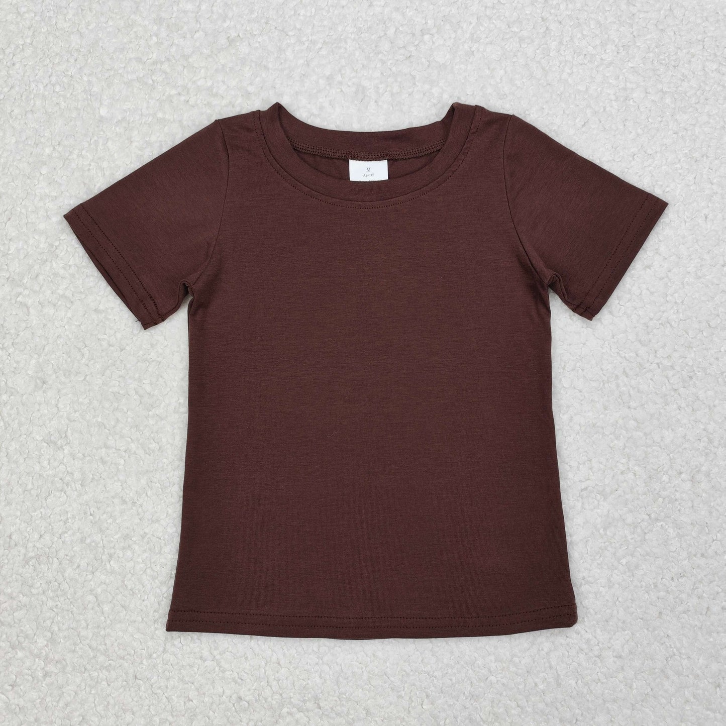 BT1090 Camouflage Duck Dark Brown Short Sleeve Top D 4.17