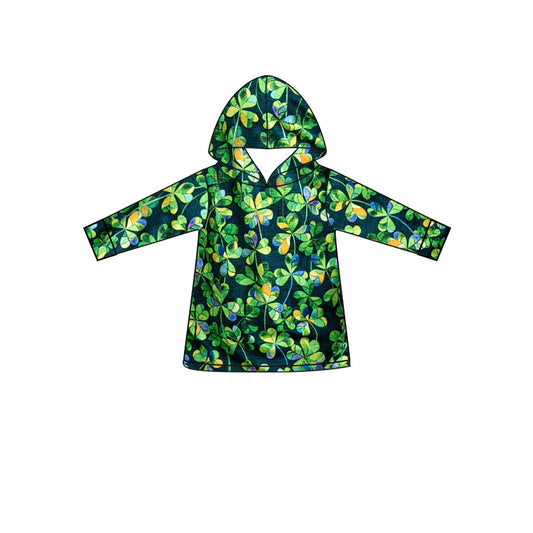 presale BT1100  Clover Green Hooded Long Sleeve Top 2024 11.16