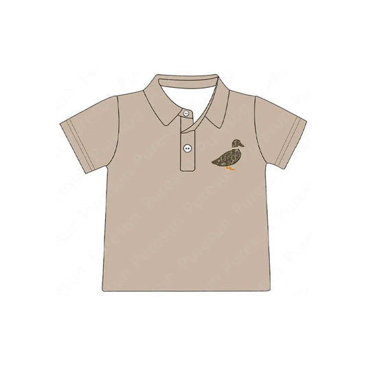 presale BT1126   Camouflage Duck Button Short Sleeve Top  2024 12.4