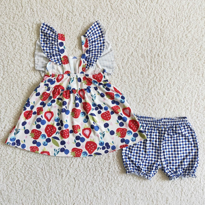 C3-27 Strawberry Flying Sleeve Suit