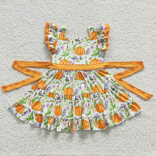 D6-20 yellow pumpkin skirt