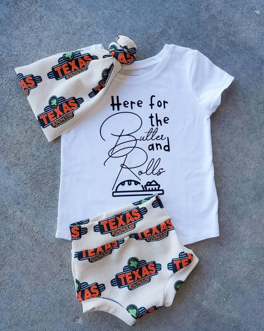 presale GBO0467  Baby Boys Texas Short Sleeve Top Bummies Clothes Sets  2025 2.15