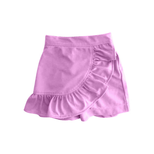 presale  GLK0061  Baby Girls Pink Ruffles Skort Skirt  D 2.12