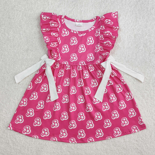 GSD1812 Baby Girls Doll B Bows Knee Length Dresses D 3.3