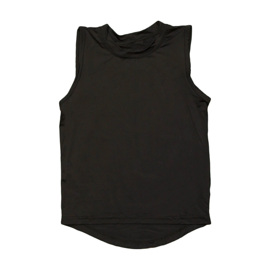 presale GT0987  Baby Girls Black Sleeveless Vests Top D 3.22