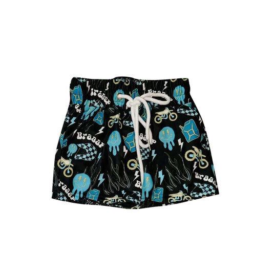 presale S0488 Blue lightning black swim trunks  2025 1.8