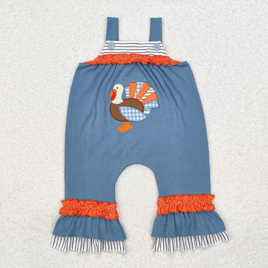 SR1952  Turkey Haze Blue Sleeveless Bodysuit