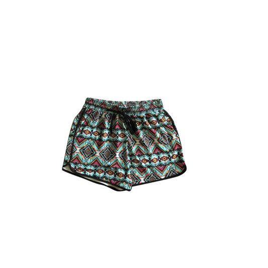 presale SS0452 Adult Women Western Aztec Summer Shorts   D 2.11