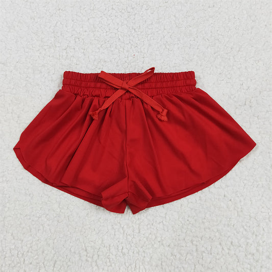 SS0544  Baby Girls Red Skort Shorts Bottoms   D 4.11