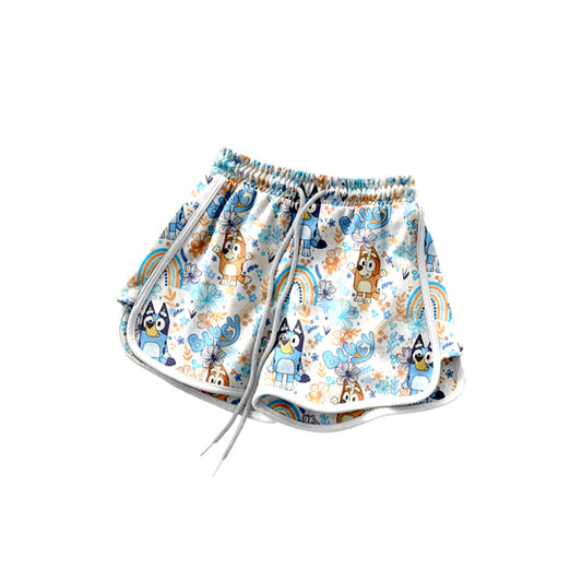 presale SS0600  Baby Girls Cartoon Dogs Rainbows Shorts Bottoms   D 4.4