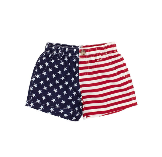 presale SS0604 Baby Boys Stars Stripe Pockets 4th Of July Shorts Bottoms  D 4.11