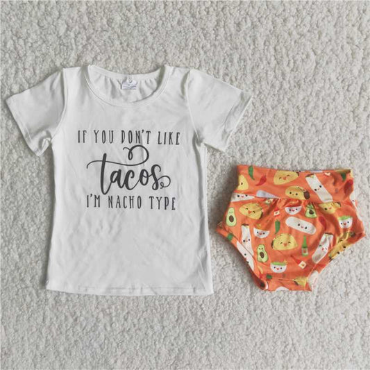 C10-8 Alphabet Taco Thong Set