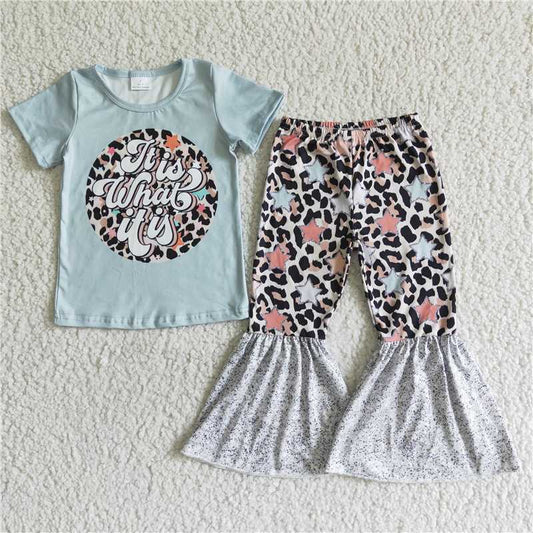 GSPO0002 Blue Short Sleeve Top Milk Star