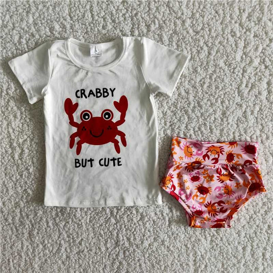 B9-24 Short Sleeve Crab Thong