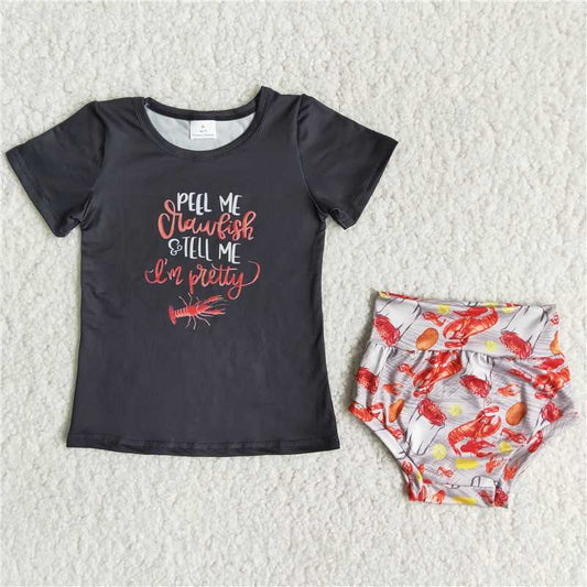 B16-14 Alphabet Lobster Thong Set