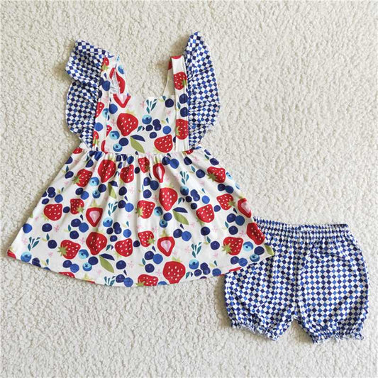 C3-27 Strawberry Flying Sleeve Suit