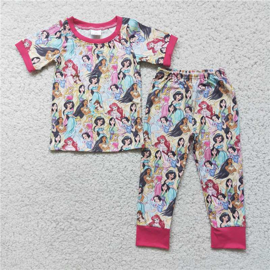 D2-2 short sleeve trousers suit pajamas