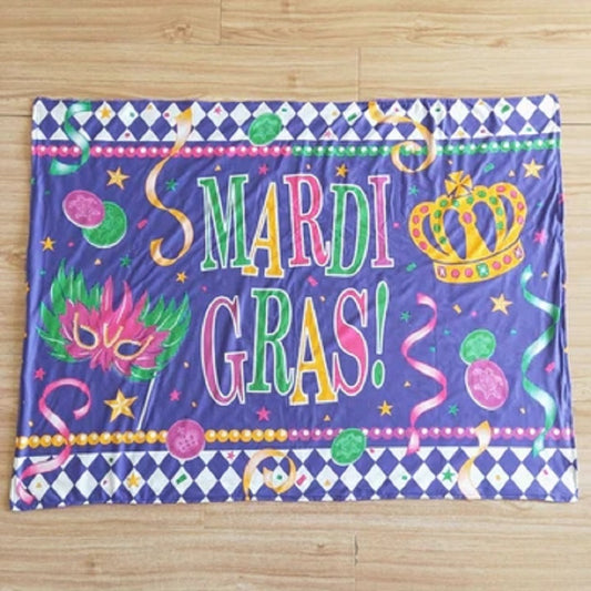 6 B6-19 carnival baby blanket