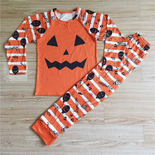BLP0021  ADULT MAN FAMILY HALLOWEEN PAJAMAS SET parent-child wear