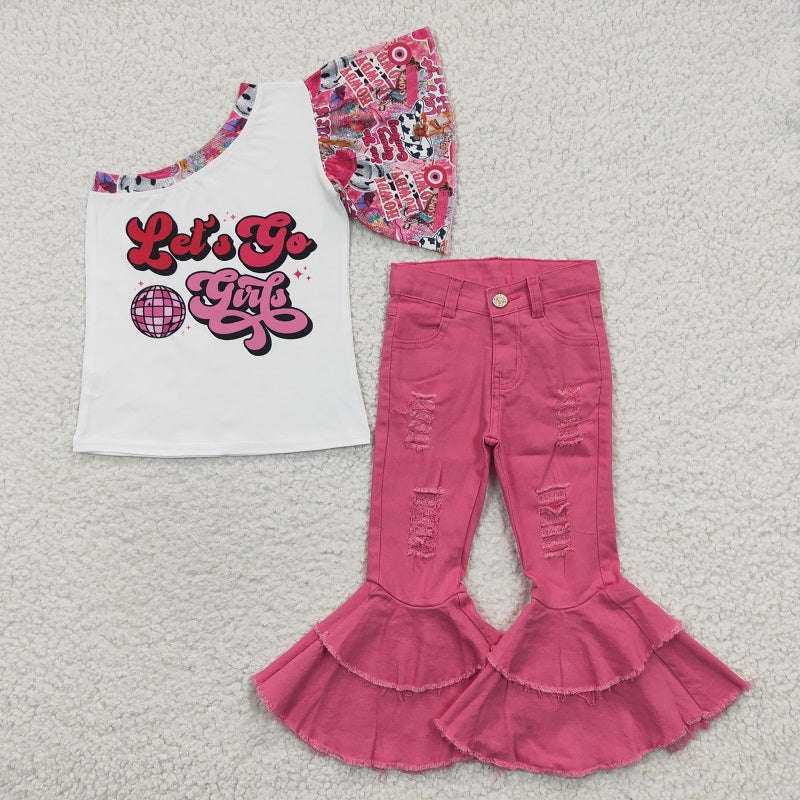 GT0167 Lets go Lantern One Sleeve Top