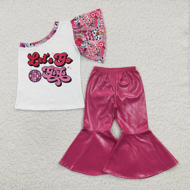 GT0167 Lets go Lantern One Sleeve Top