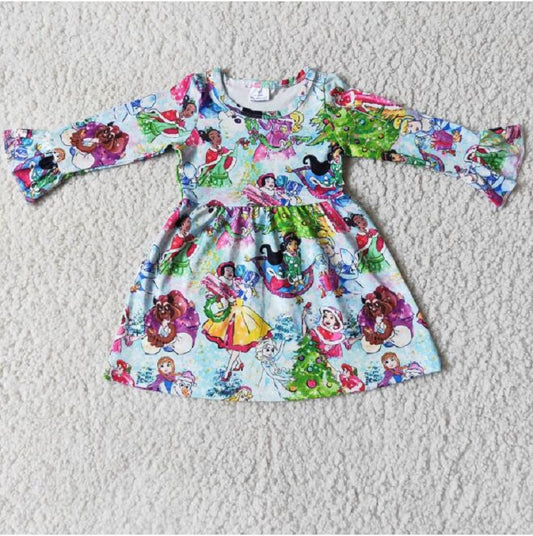 6 A16-17  Princess Long Sleeve Skirt